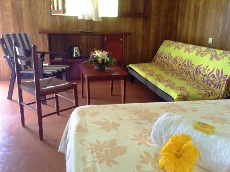 Villa Pension Temaeva à Opoa Chambre photo